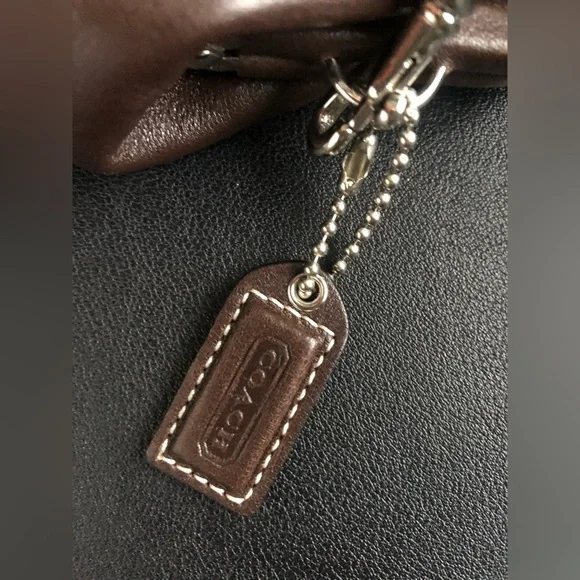 Coach Brown Leather Wristlet - Picture 9 of 9